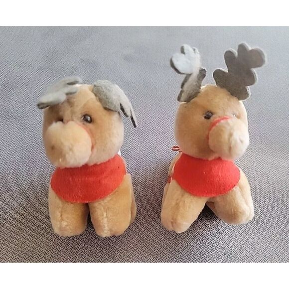 Coca Cola Other - Vintage 1985 McDonald's Coca‎ Cola Plush Christmas Reindeer Ornament